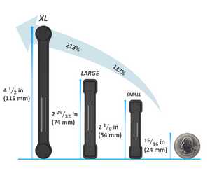 9-Pack XL Elastic and Magnetic by Cloop